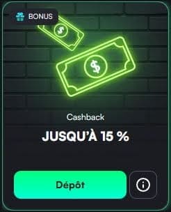 cashback Trueluck Casino