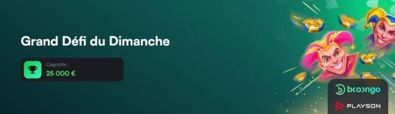 Grand Défi Dimanche Trueluck Casino