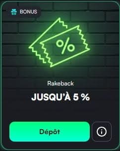 rakeback Trueluck Casino