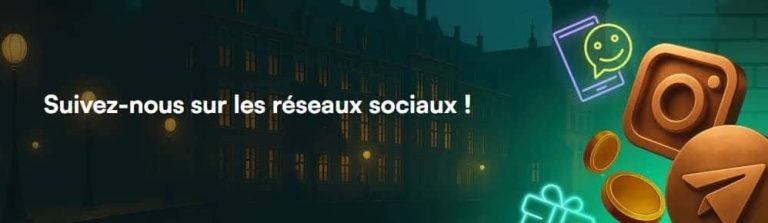 réseaux sociaux Trueluck Casino